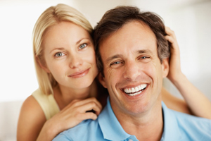 Happy Couple with Healthy Hair thanks to Hairology.